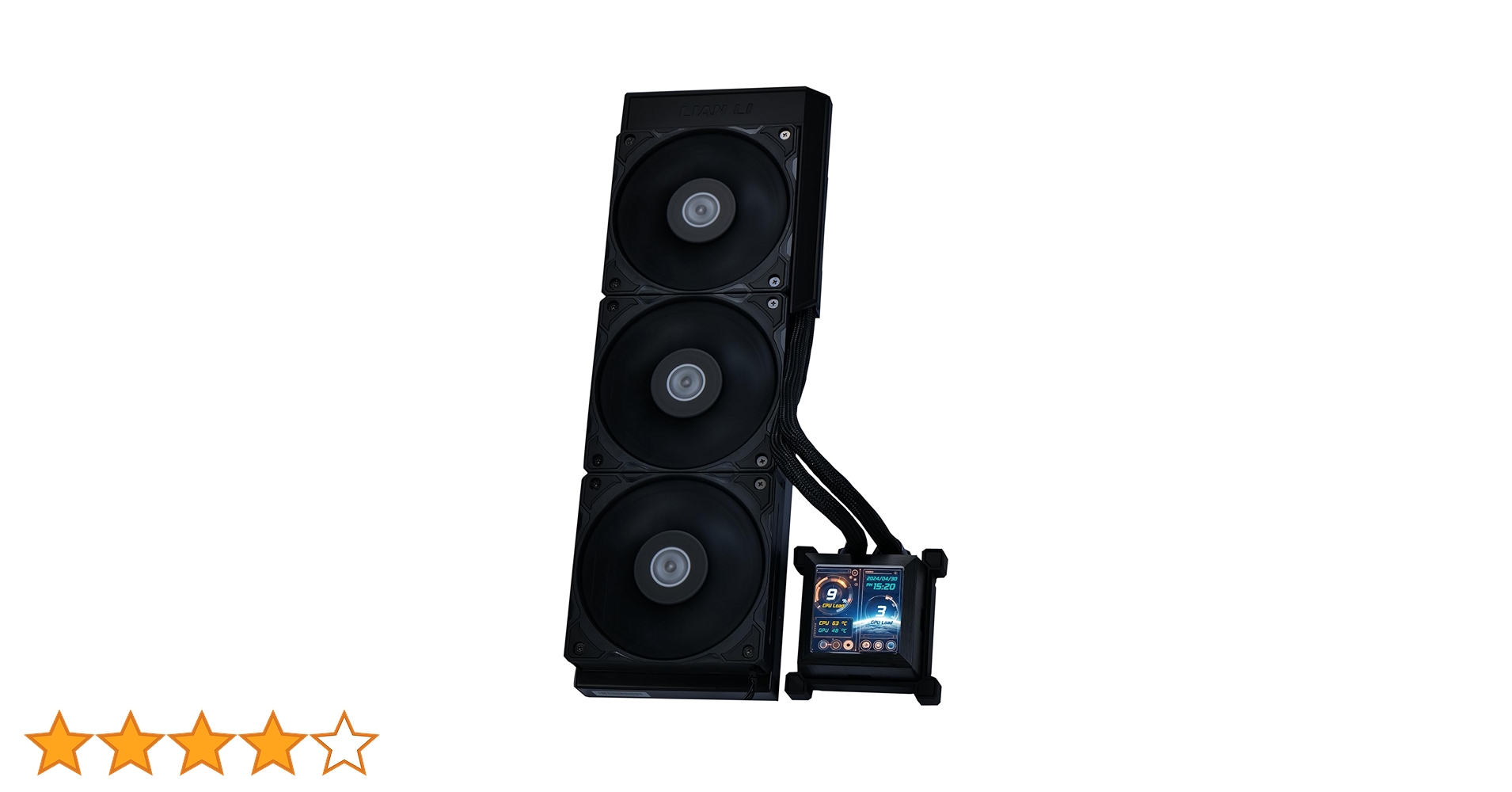 Amazon | LIANLI 簡易水冷キット HydroShift LCD 360S Black